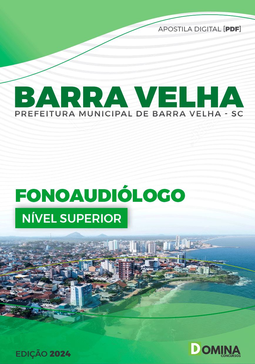 Apostila Barra Velha SC 2024 Fonoaudiólogo