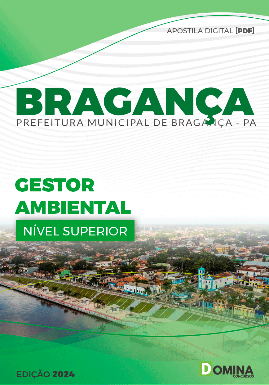 Apostila Prefeitura Bragança PA 2024 Gestor Ambiental
