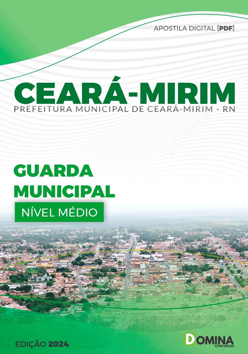 Apostila Pref Ceará Mirim RN 2024 Guarda Municipal