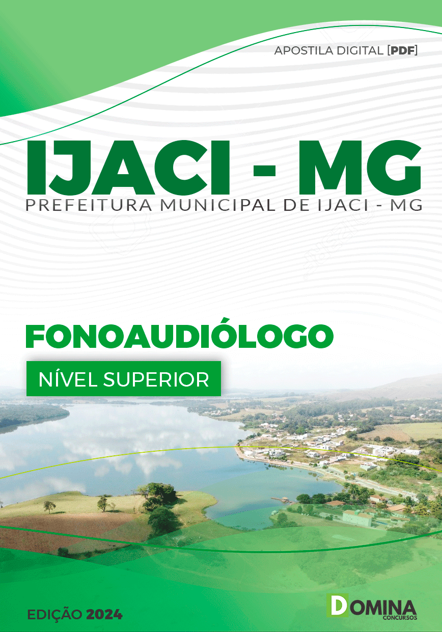 Apostila Ijaci MG 2024 Fonoaudiólogo