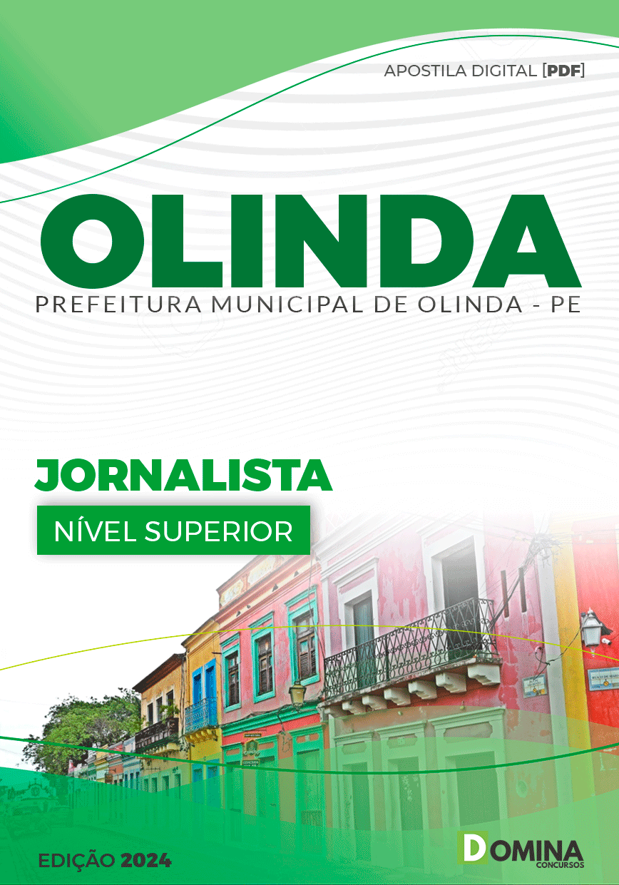 Apostila Olinda PE 2024 Jornalista