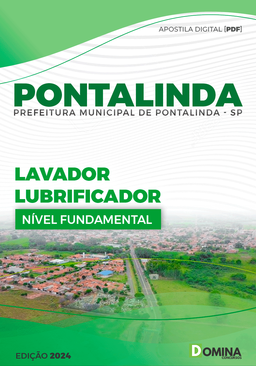 Apostila Lavador Pontalinda SP 2024