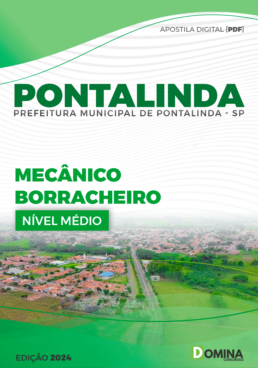Apostila Mecânico Borracheiro Pontalinda SP 2024