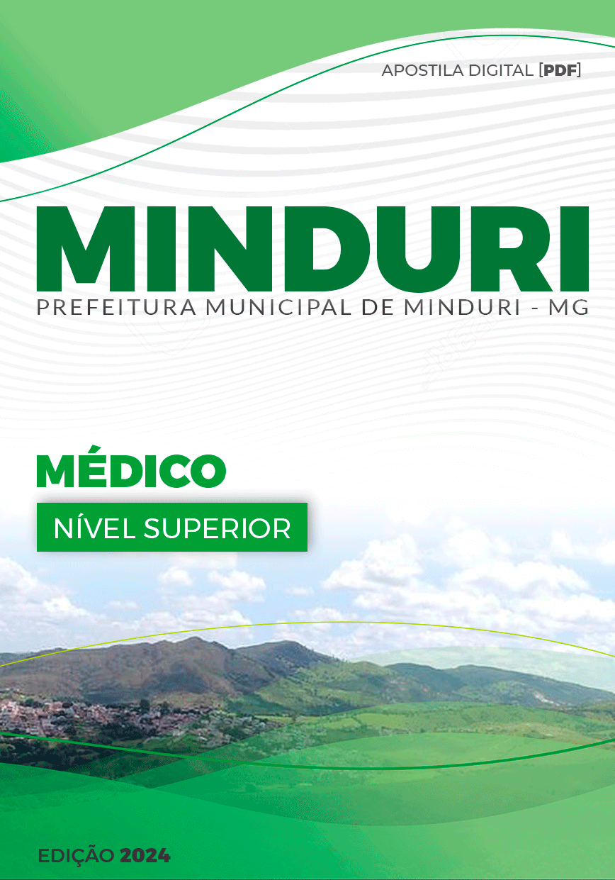 Apostila Minduri MG 2024 Médico