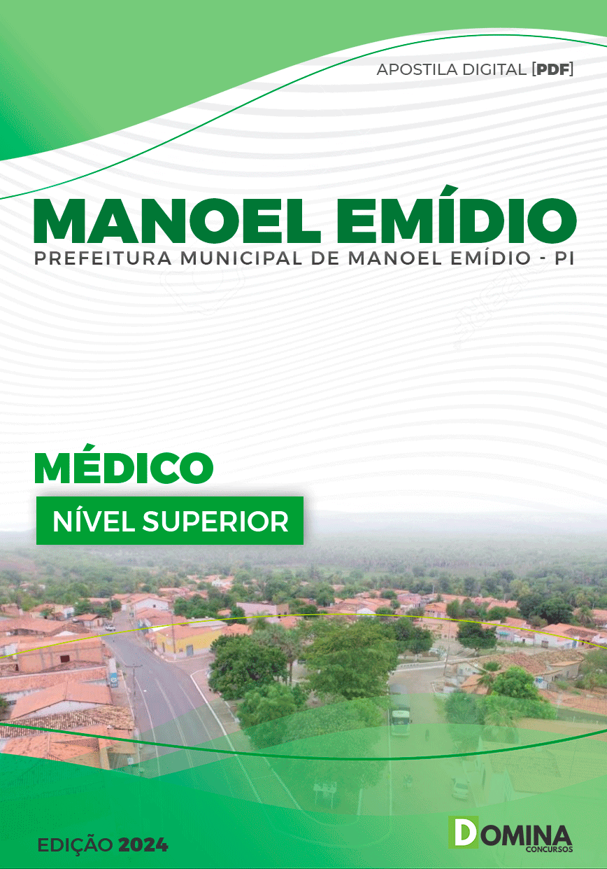 Apostila Manoel Emídio PI 2024 Médico