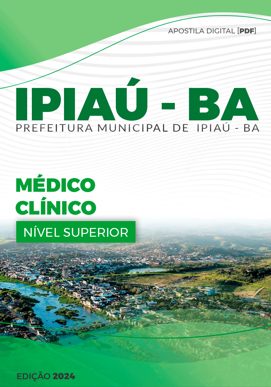 Apostila Ipiaú BA 2024 Médico Clínico