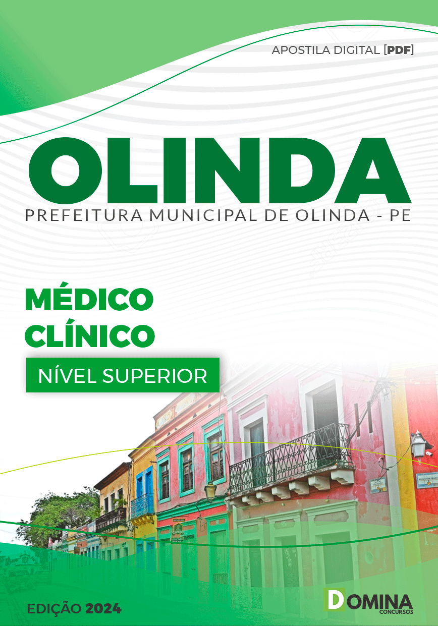 Apostila Olinda PE 2024 Médico Clínico