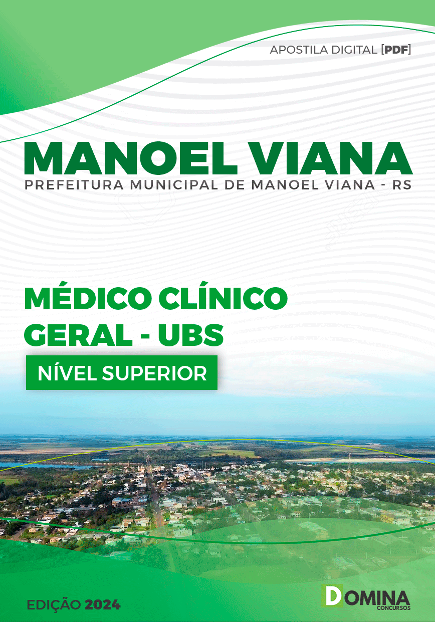 Apostila Médico Clínico Geral UBS Manoel Viana RS 2024