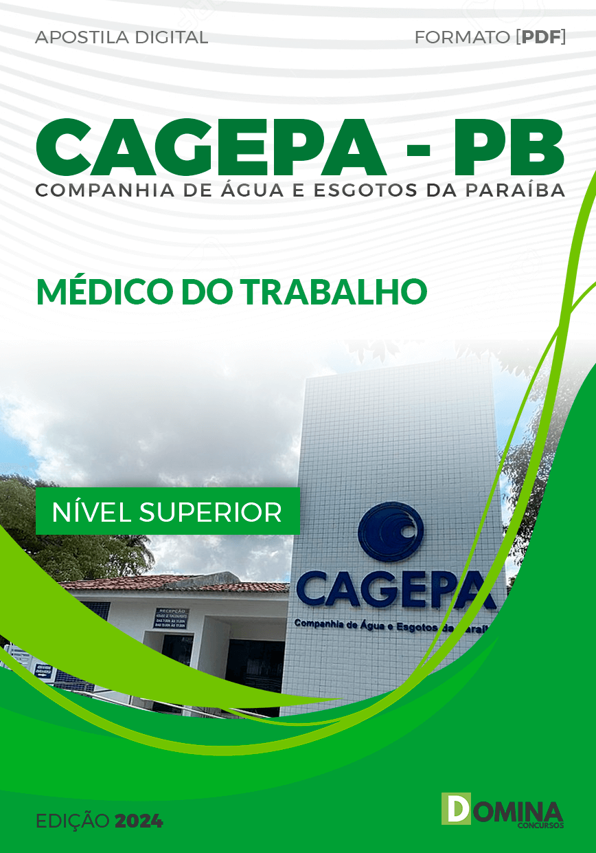 Apostila CAGEPA PB 2024 Médico do Trabalho