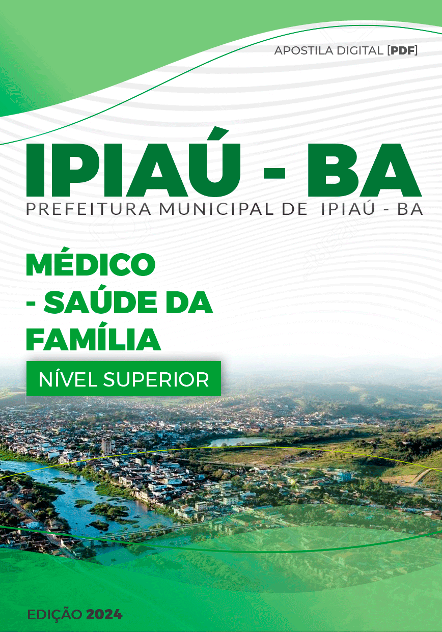 Apostila Ipiaú BA 2024 Médico Saúde Da Família