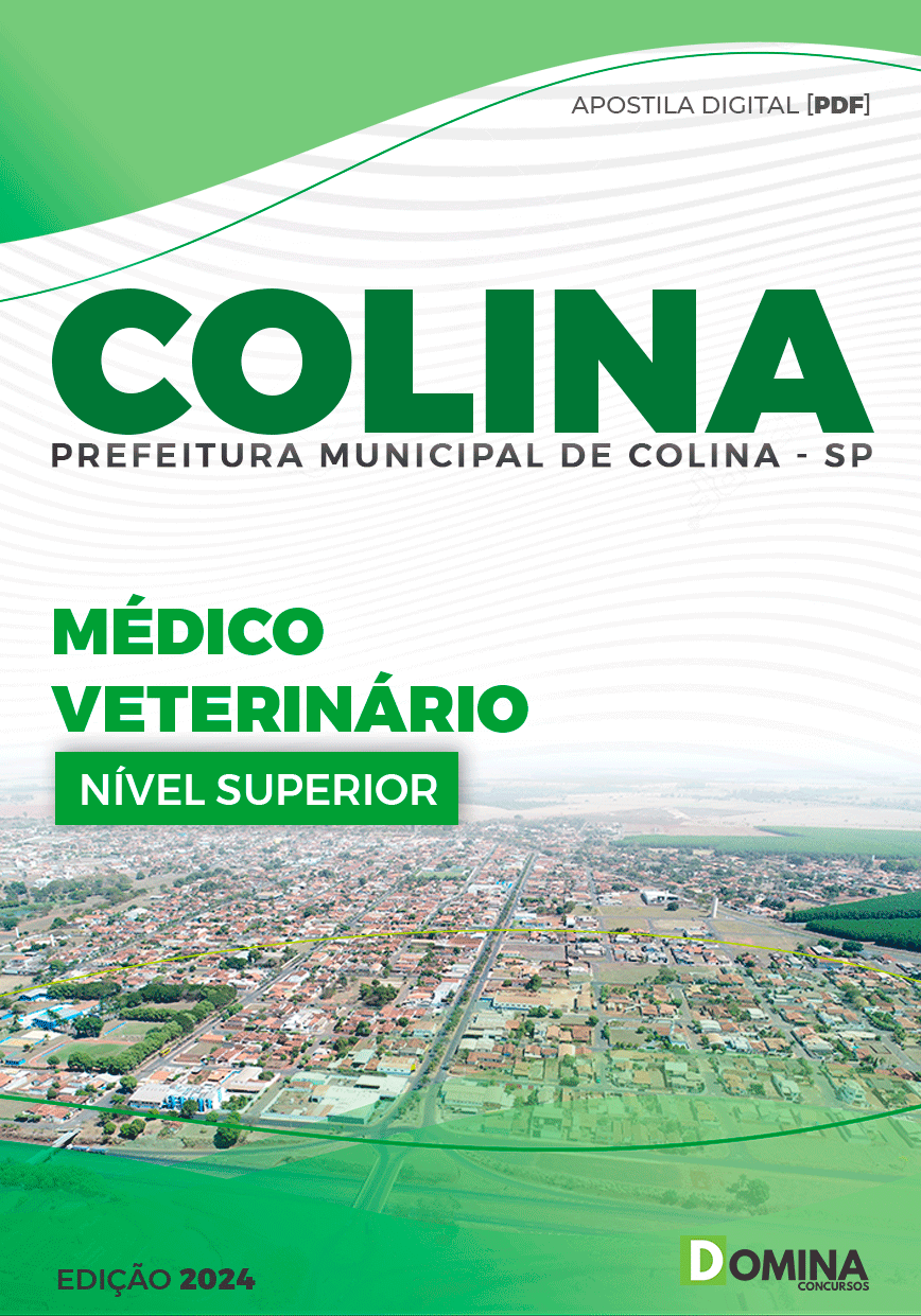 Apostila Prefeitura Colina SP 2024 Médico Veterinário