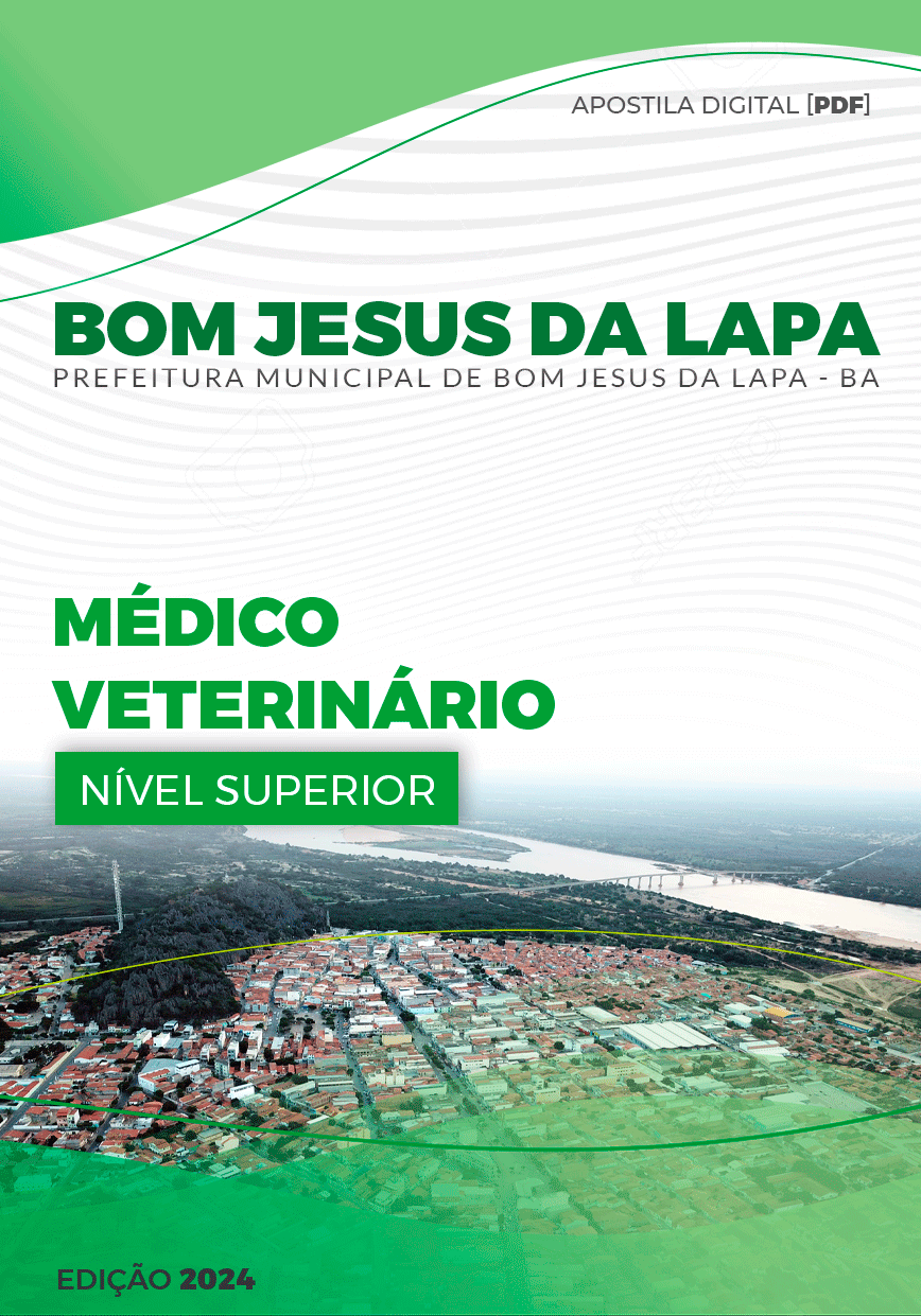 Apostila Médico Veterinário Bom Jesus da Lapa BA 2024