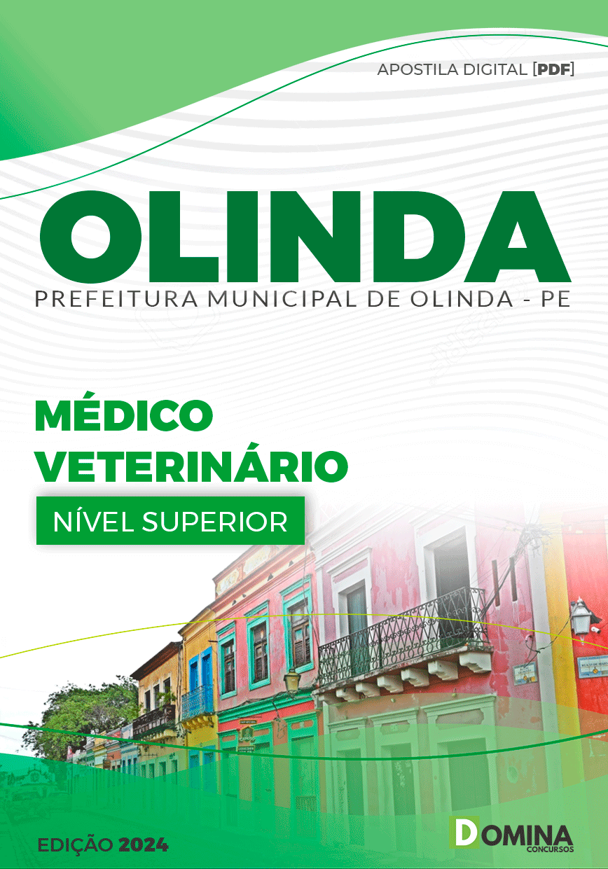 Apostila Olinda PE 2024 Médico Veterinário