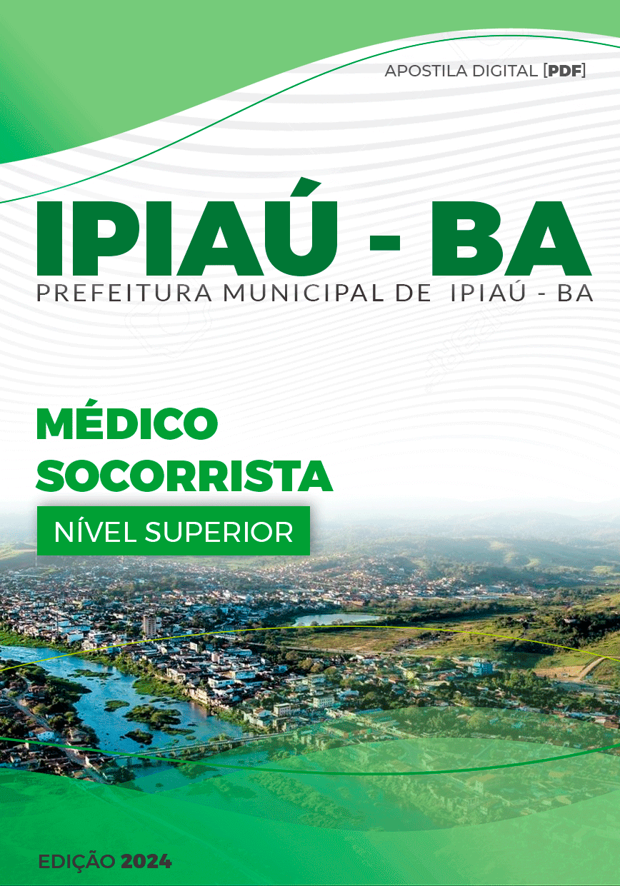 Apostila Ipiaú BA 2024 Médico Socorrista