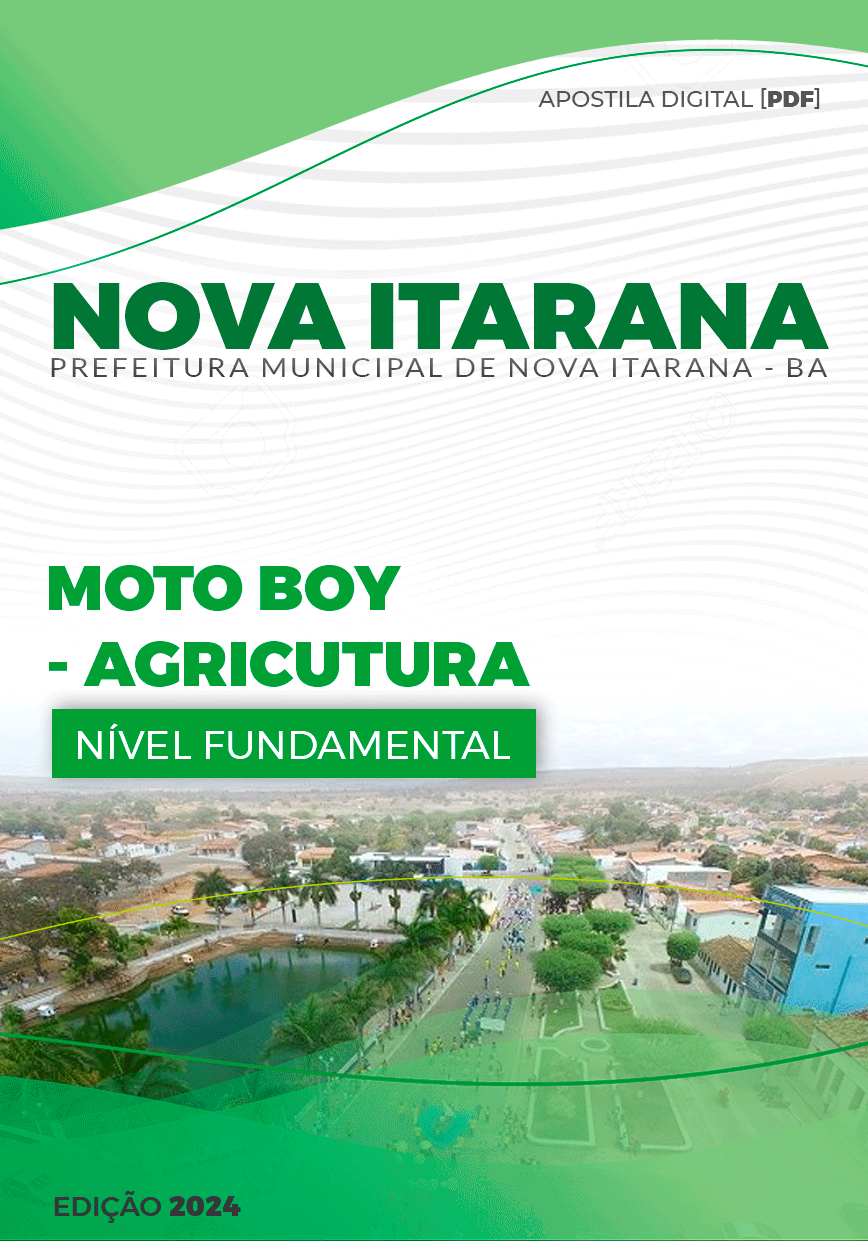 Apostila Moto Boy Nova Itarana BA 2024