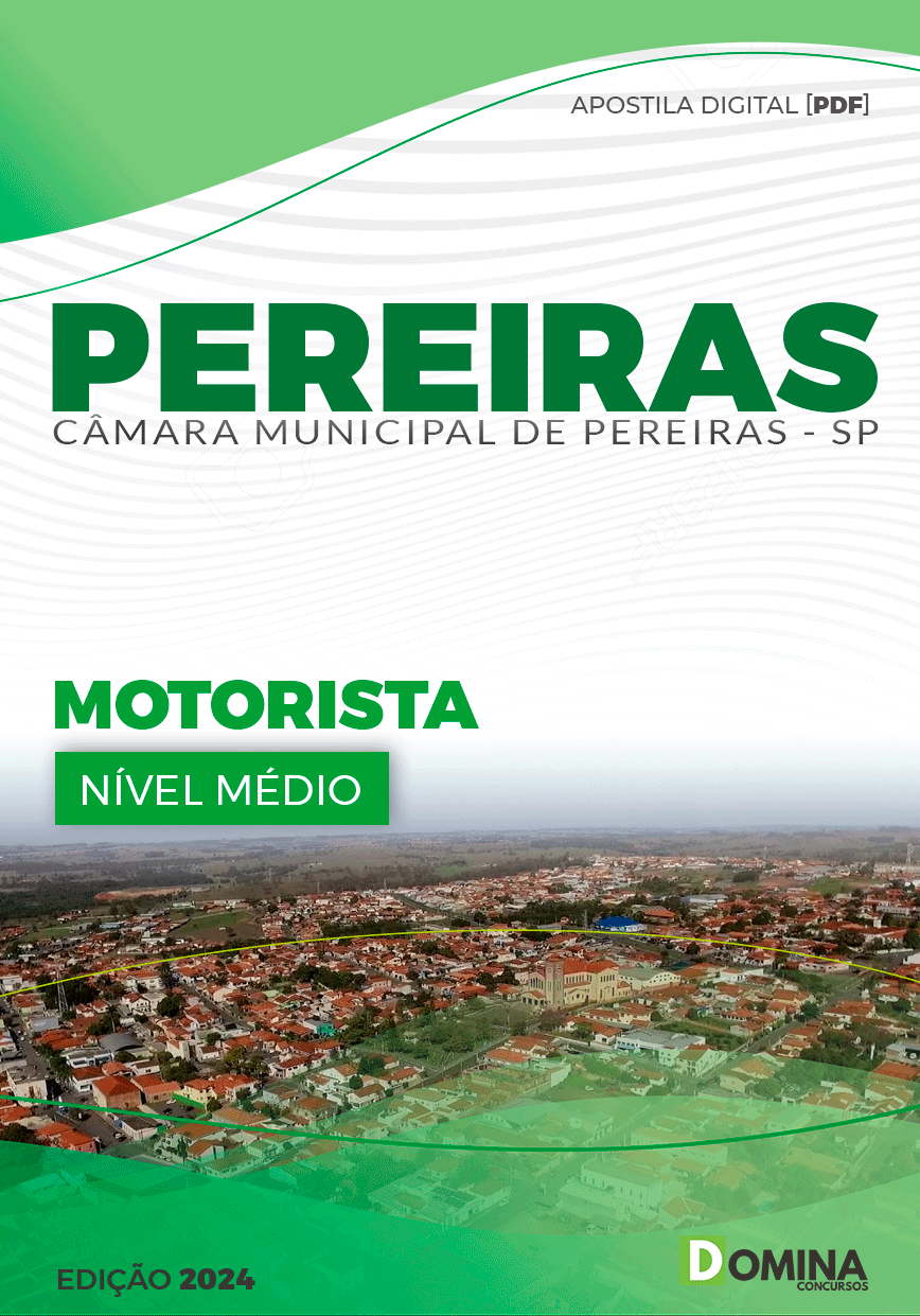 Apostila Câmara Pereiras SP 2024 Motorista
