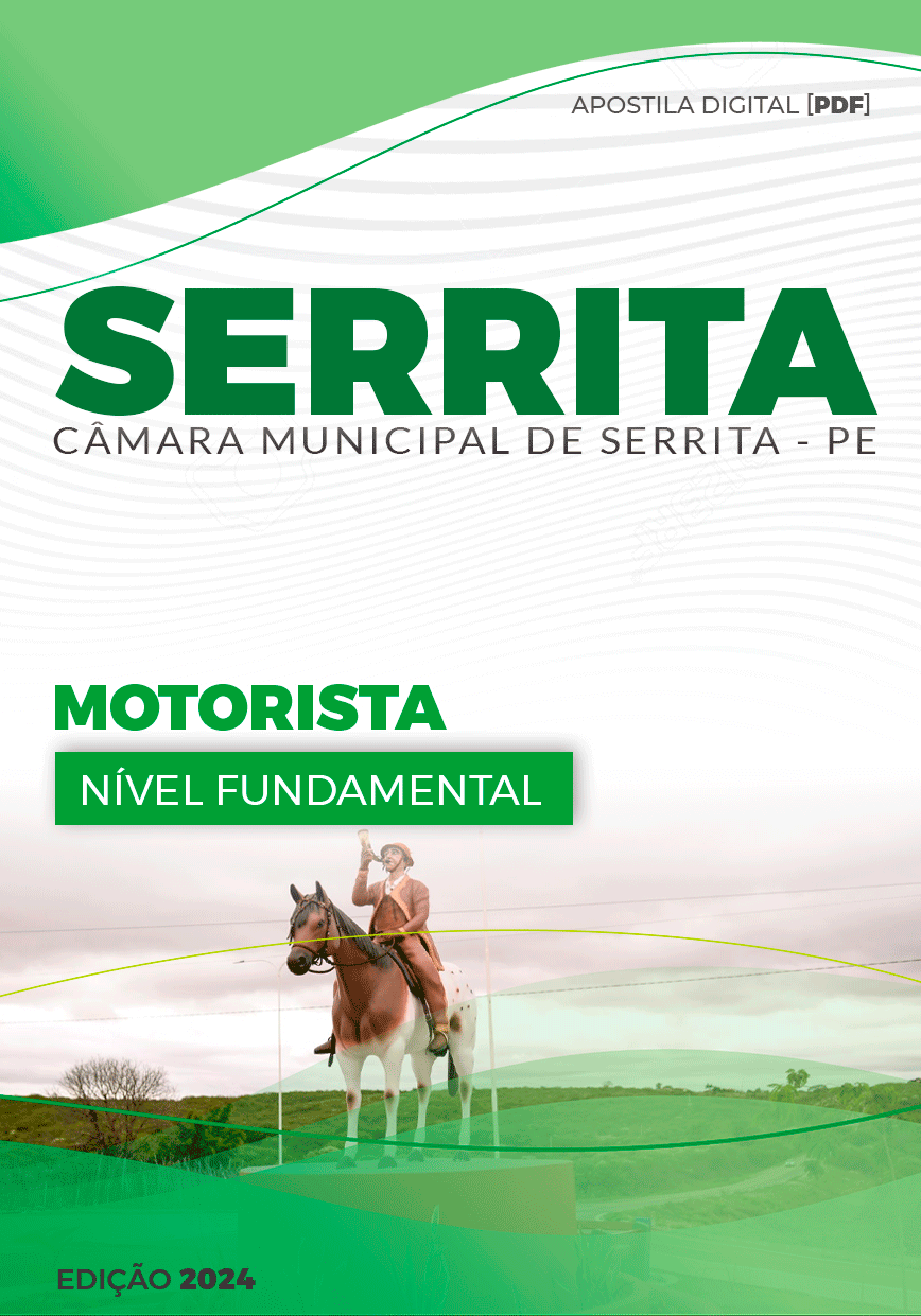 Apostila Câmara Serrita PE 2024 Motorista