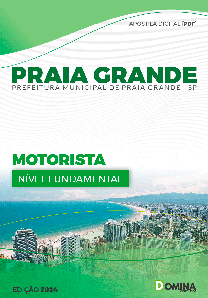 Apostila Motorista Praia Grande SP 2024