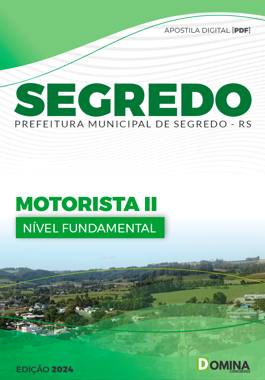Apostila Segredo RS 2024 Motorista II