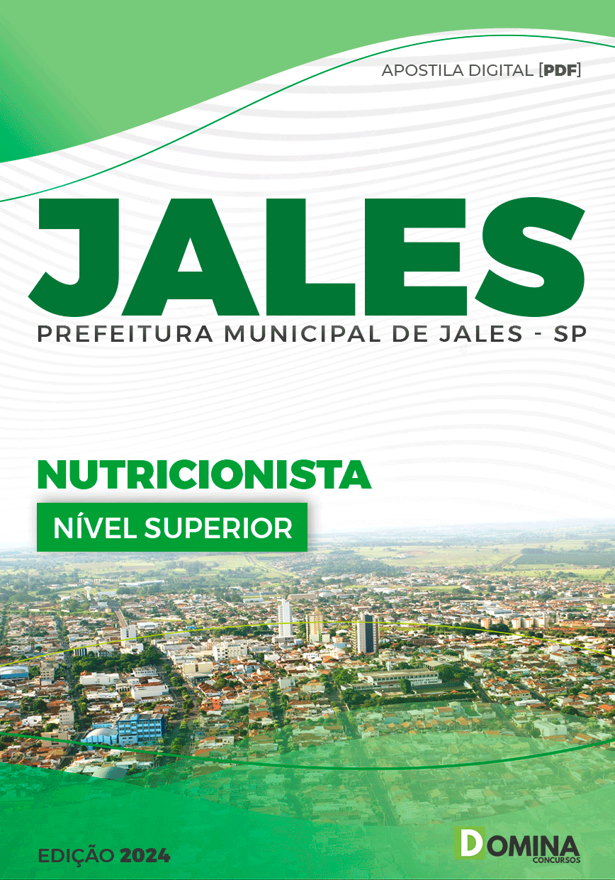 Apostila Jales SP 2024 Nutricionista