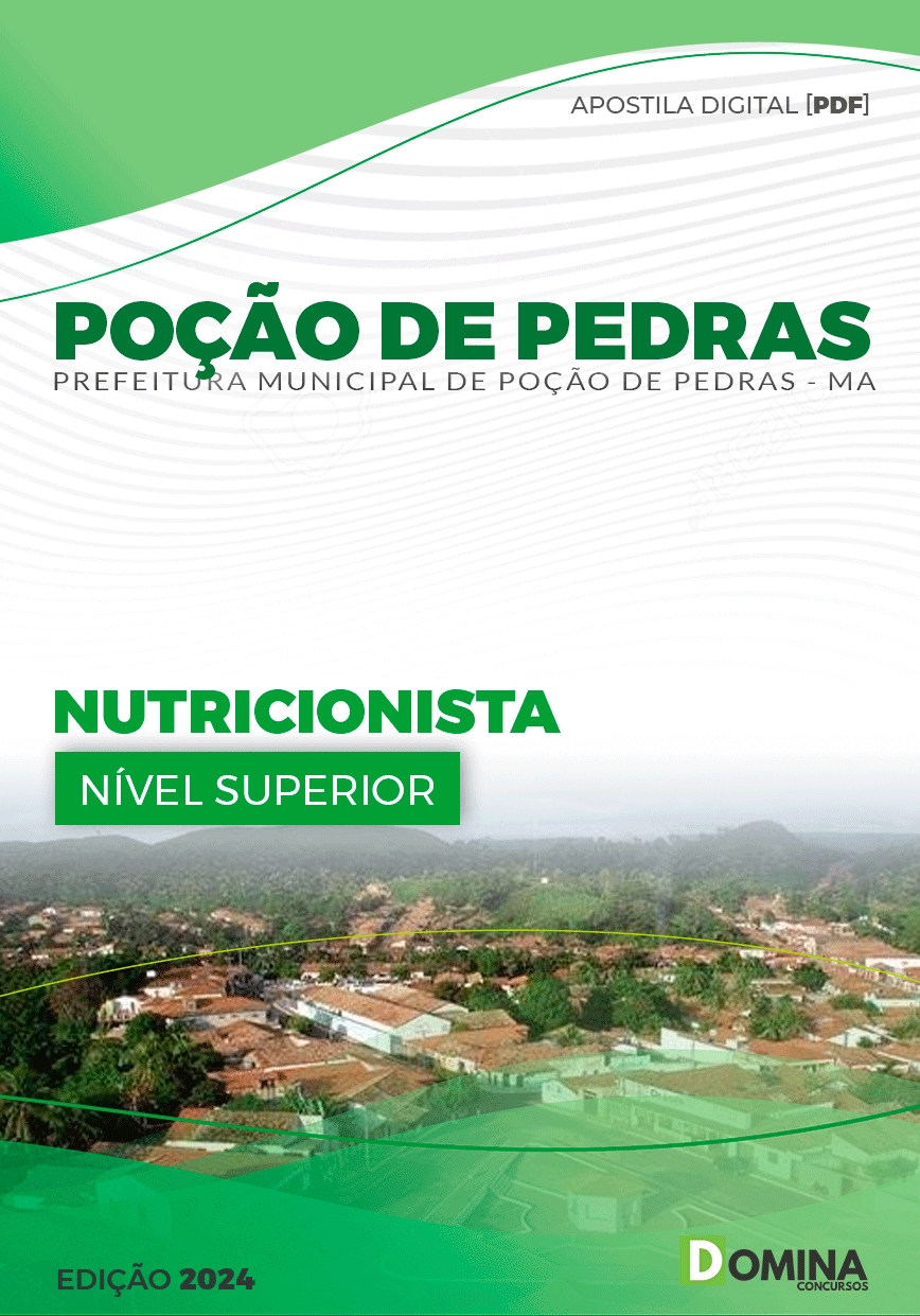 Apostila Nutricionista Poção de Pedras MA 2024