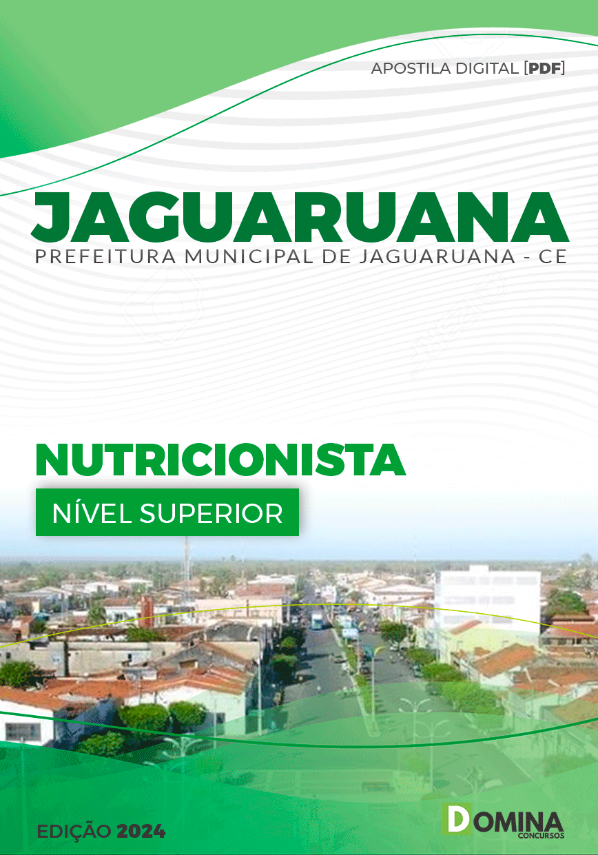 Apostila Nutricionista Jaguaruana CE 2024