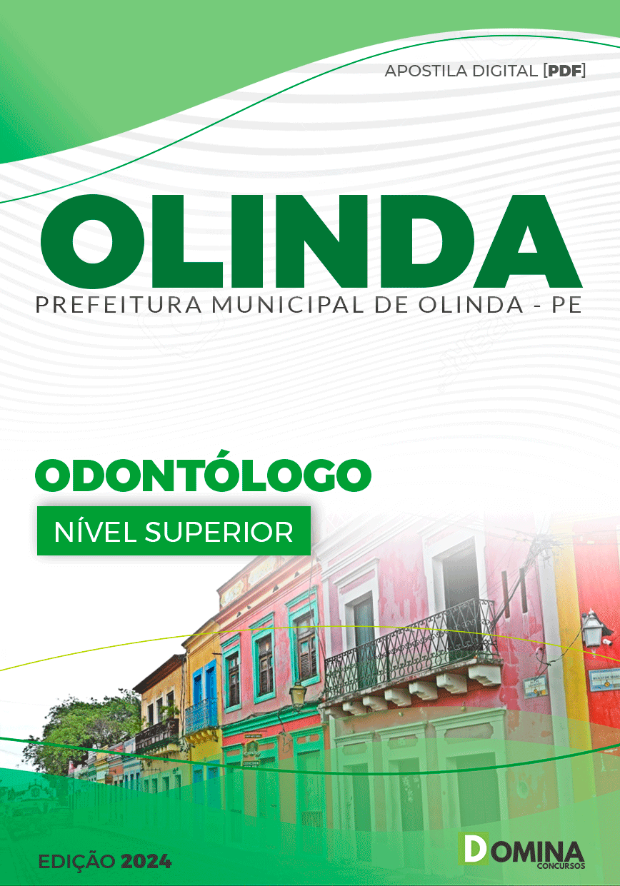 Apostila Olinda PE 2024 Odontólogo