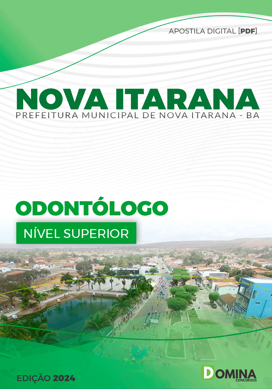 Apostila Odontólogo Nova Itarana BA 2024