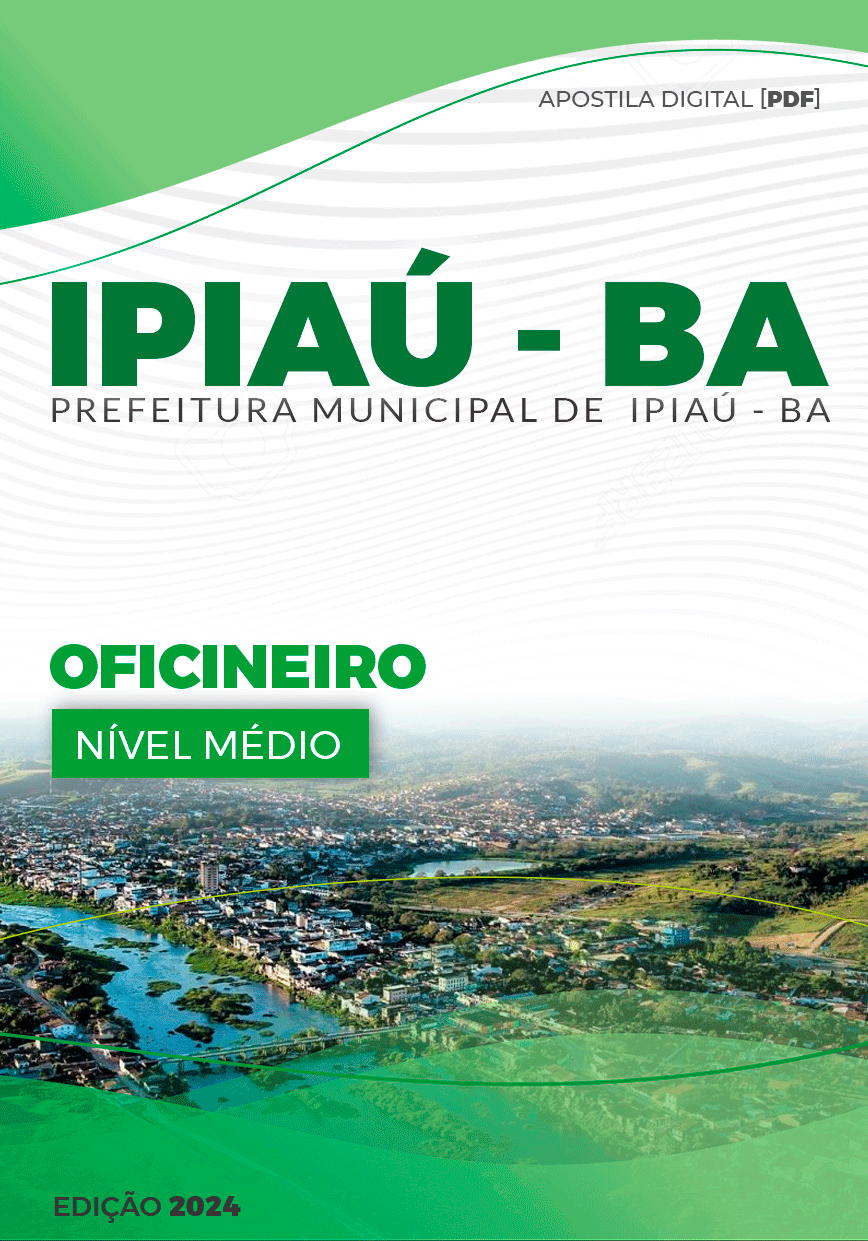 Apostila Ipiaú BA 2024 Oficineiro