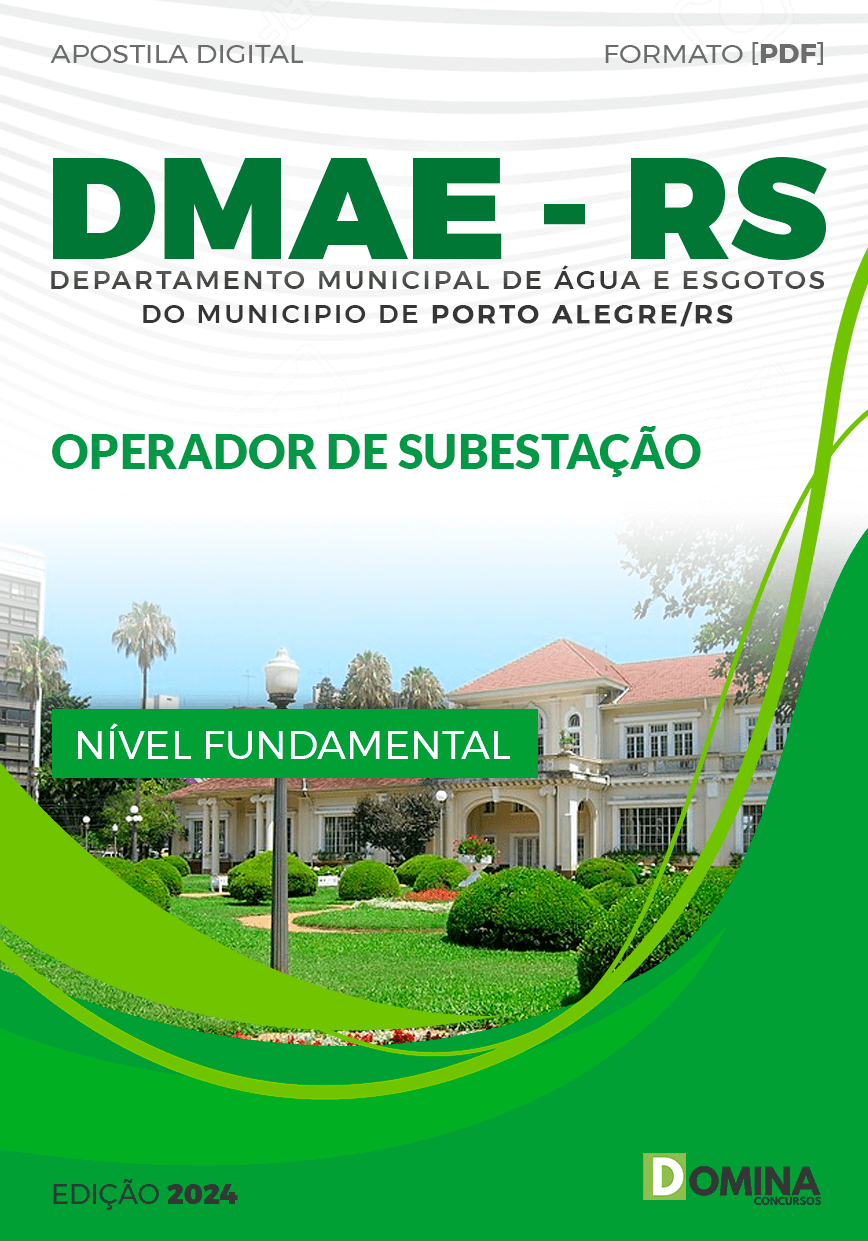 Apostila Operador de Subestação DMAE Porto Alegre RS 2024