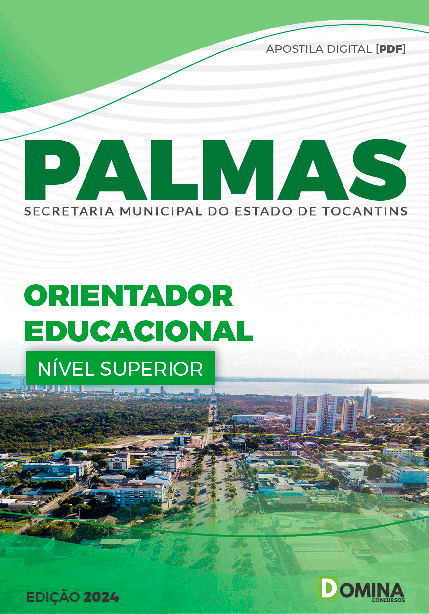 Apostila Orientador Educacional SME Palmas TO 2024