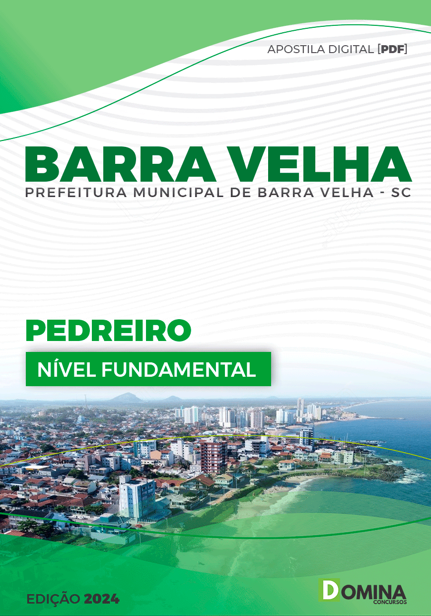 Apostila Barra Velha SC 2024 Pedreiro
