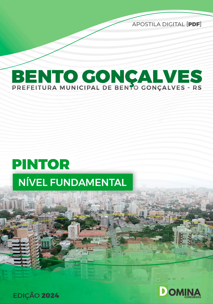 Apostila Prefeitura Bento Gonçalves RS 2024 Pintor