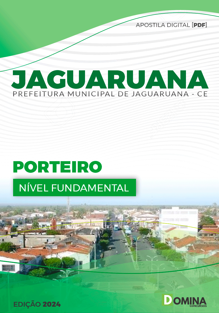 Apostila Porteiro Jaguaruana CE 2024