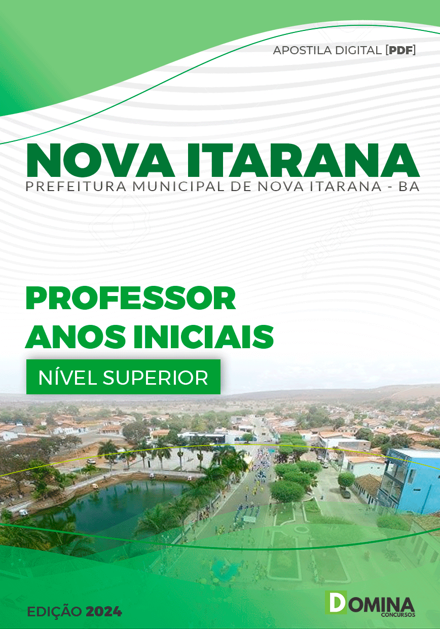 Apostila Professor de Anos Iniciais Nova Itarana BA 2024