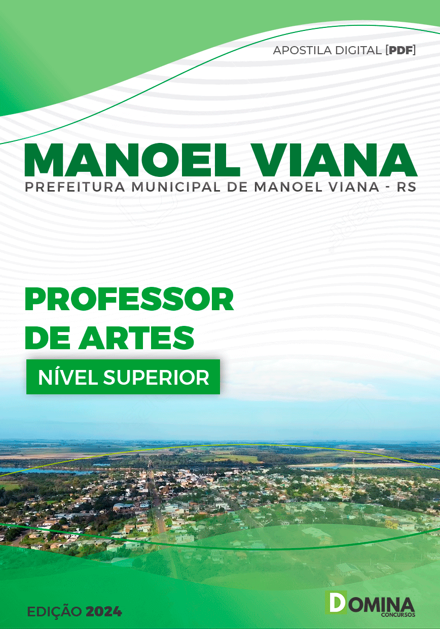 Apostila Professor de Artes Manoel Viana RS 2024