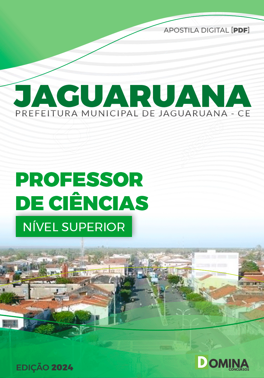 Apostila Professor de Ciências Jaguaruana CE 2024