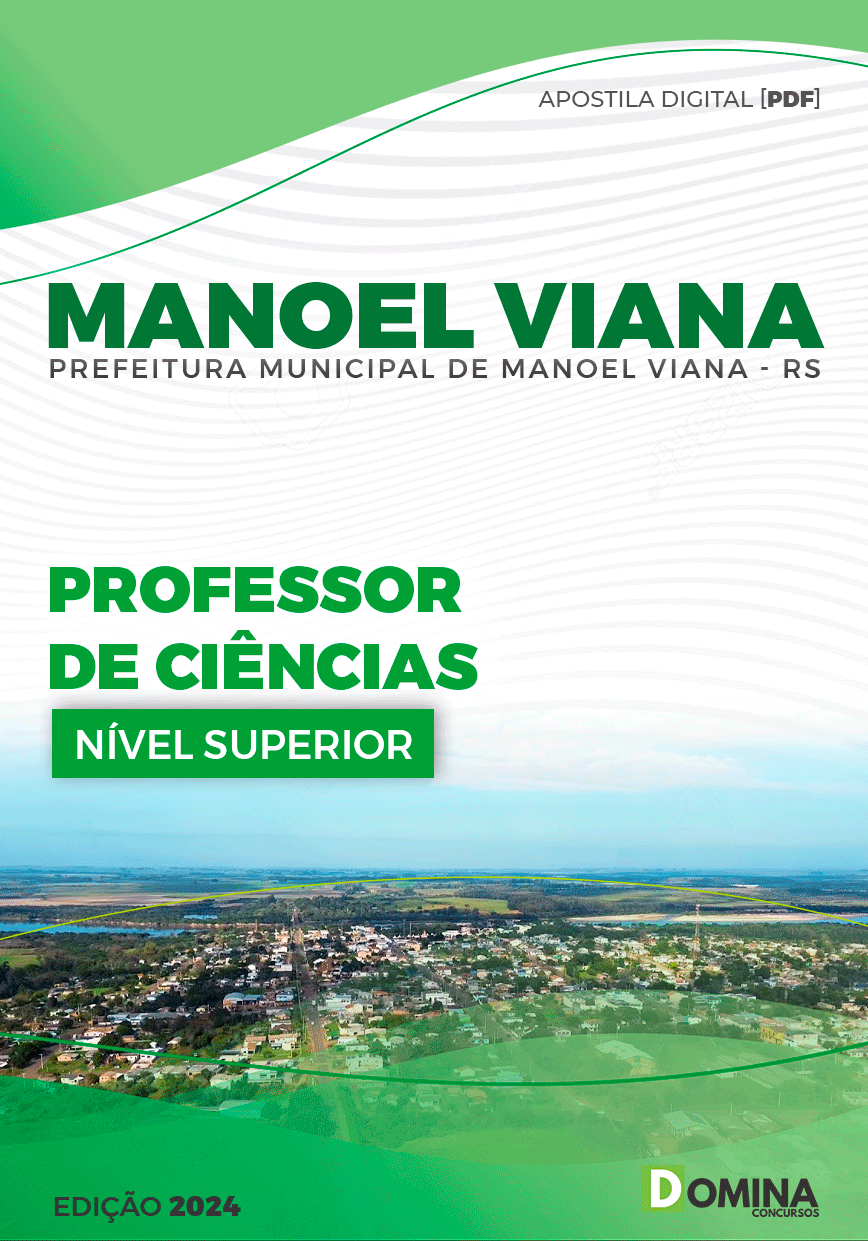 Apostila Professor de Ciências Manoel Viana RS 2024