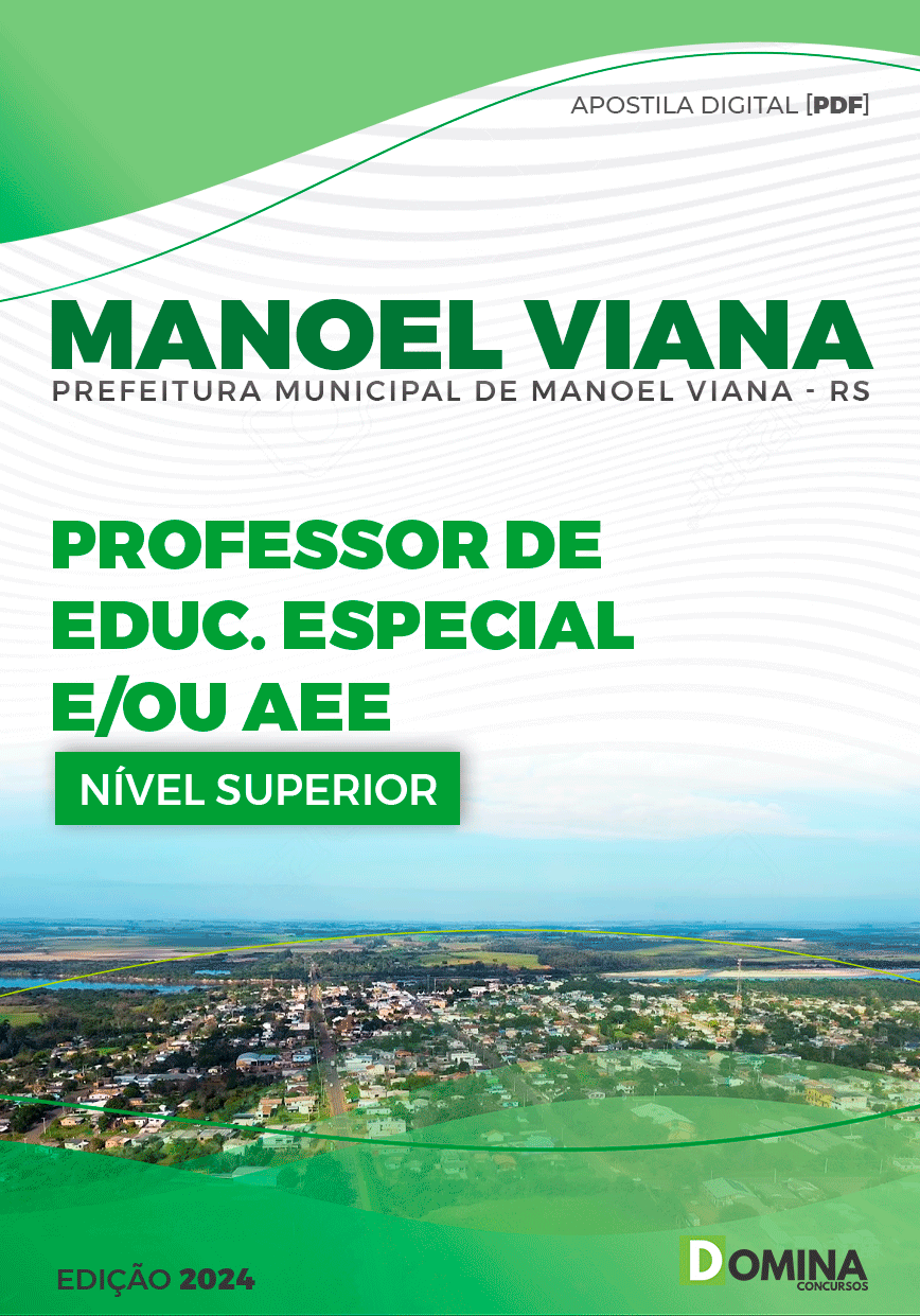 Apostila Professor de AEE Manoel Viana RS 2024