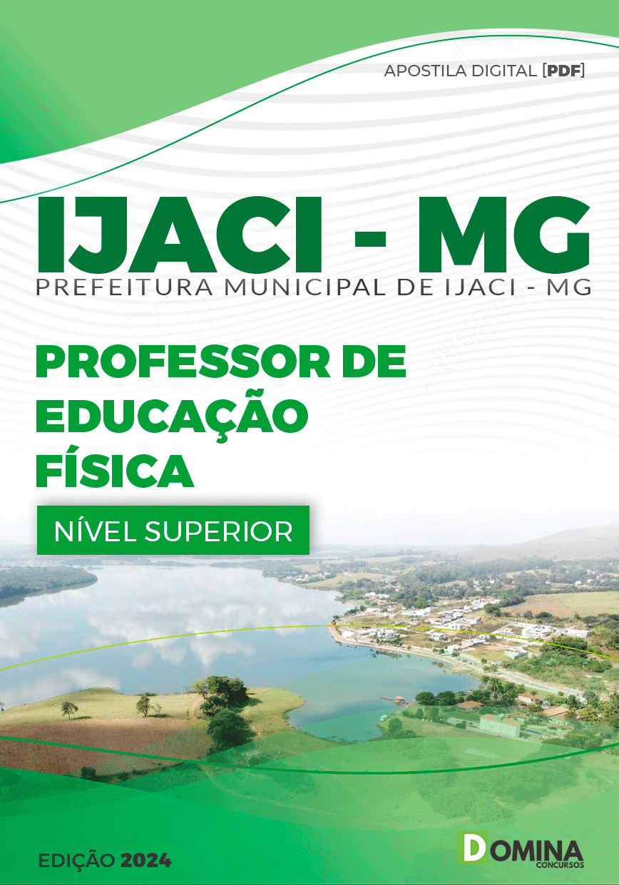 Apostila Ijaci MG 2024 Professor De Educação Física