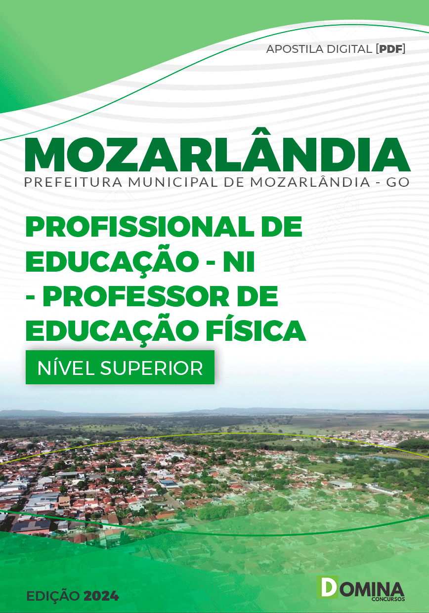 Apostila Professor de Educação Física Mozarlândia GO 2024