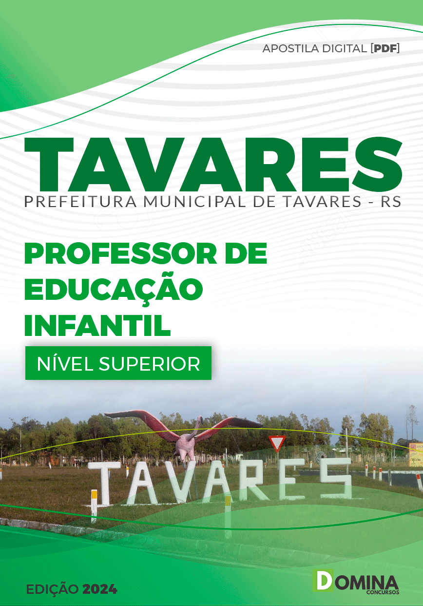 Apostila Prefeitura Tavares RS 2024 Professor De Educação Infantil