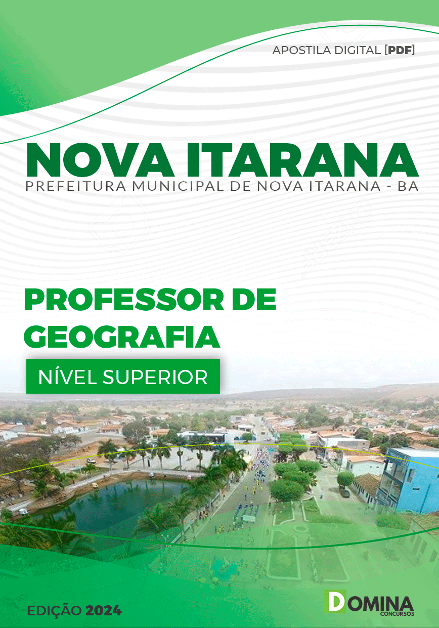 Apostila Professor de Geografia Nova Itarana BA 2024