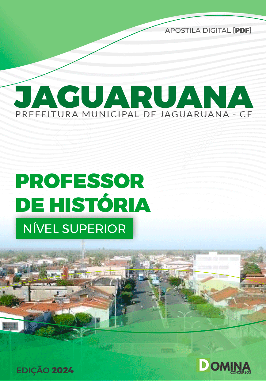 Apostila Professor de História Jaguaruana CE 2024