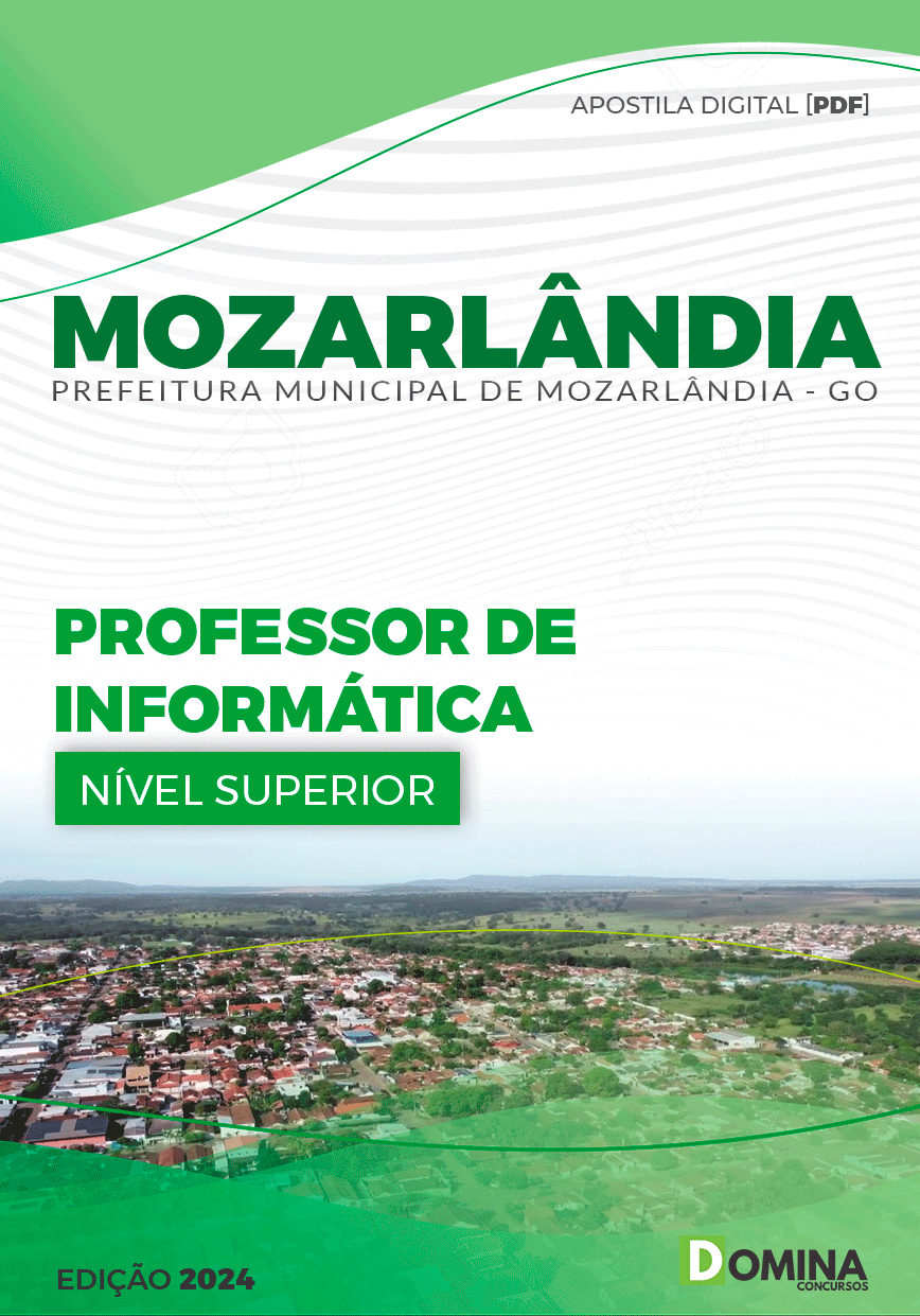 Apostila Professor de Informática Mozarlândia GO 2024