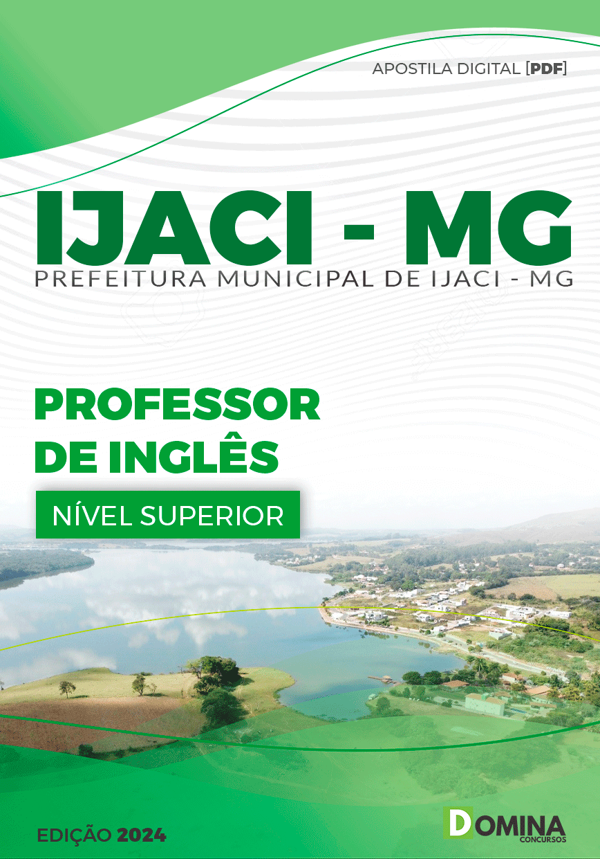 Apostila Ijaci MG 2024 Professor De Inglês