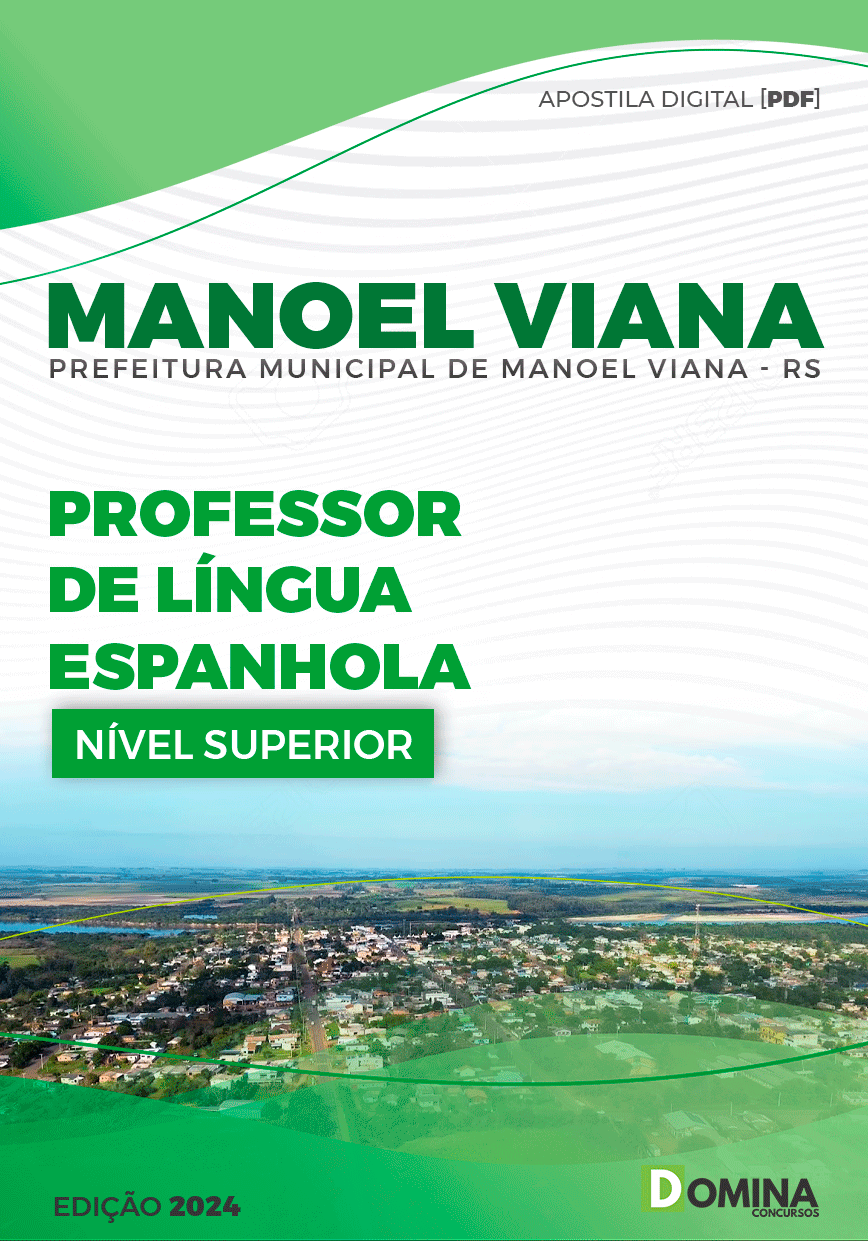 Apostila Professor de Espanhol Manoel Viana RS 2024