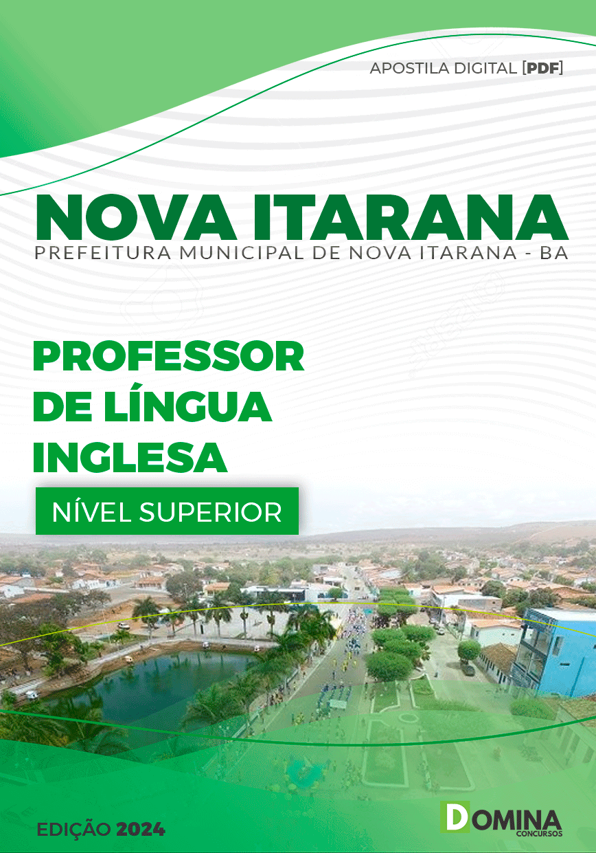 Apostila Professor de Inglês Nova Itarana BA 2024