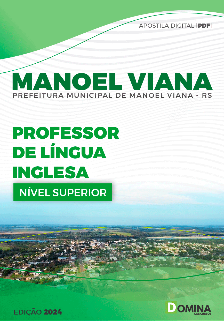 Apostila Professor de Inglês Manoel Viana RS 2024