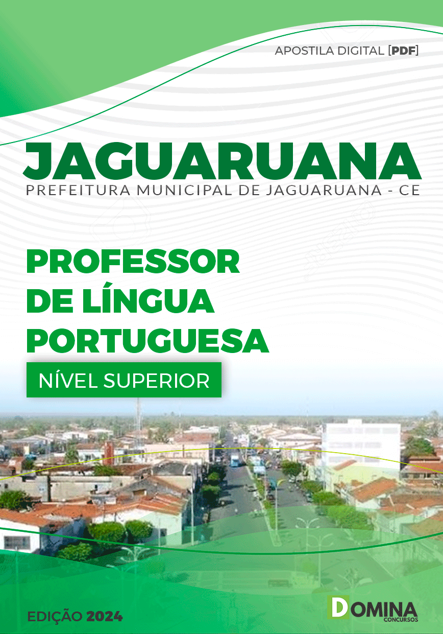 Apostila Professor de Português Jaguaruana CE 2024
